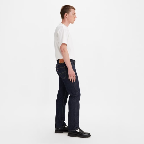 Levi’s 514 Straight Jeans - Dark Wash - NWT - Picture 6 of 10
